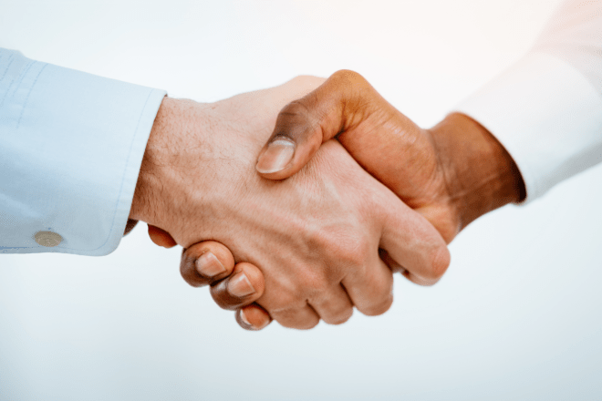 Partner handshake with WBT Systems