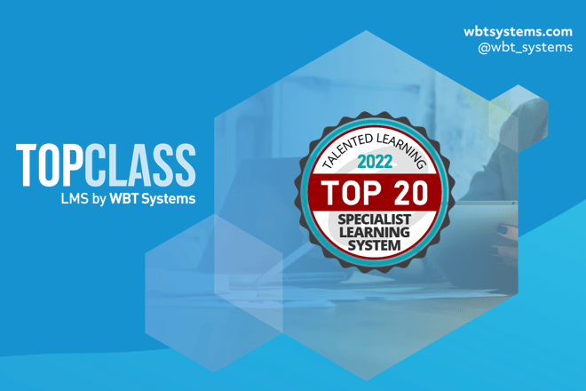 TopClass LMS named a Top 20 Specialist Learning System 2022