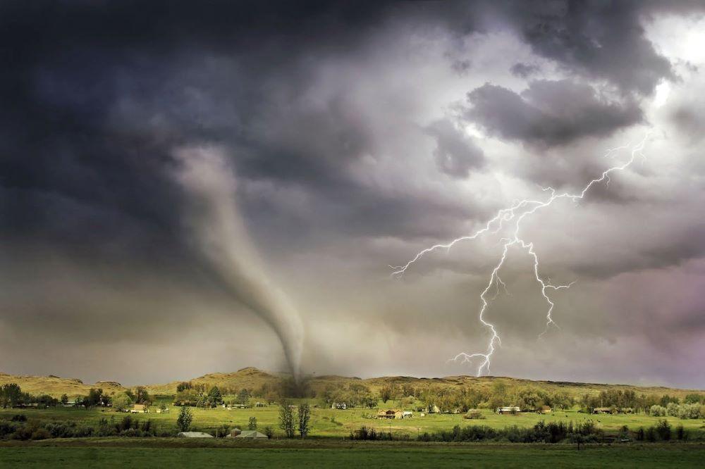 intentional learning in turbulent times like this tornado and lightning strike on a bucolic valley village