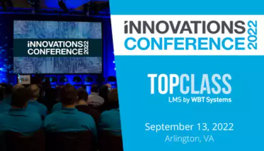 TopClass LMS user conference iNNOVATIONS 2022