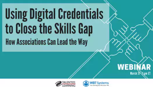Using Digital Credentials to Close the Skills Gap webinar recording